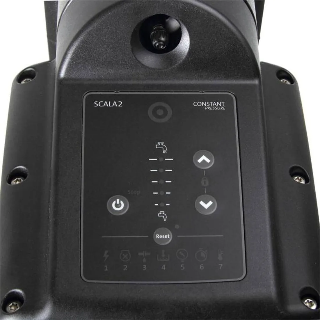 Panneau de commande de la pompe surpresseur Grundfos SCALA2
